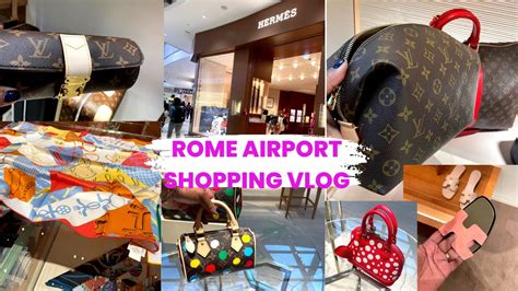 louis vuitton rome airport